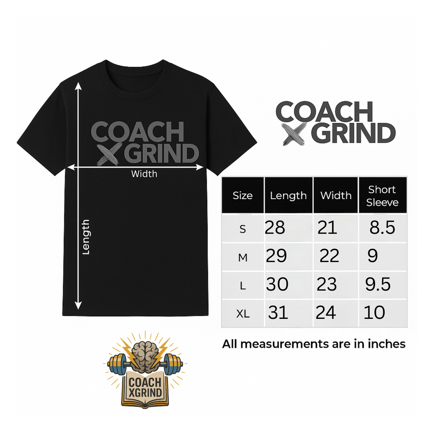 Legendary Client Tee | CoachXGrind™ Athlete Achievement Shirt