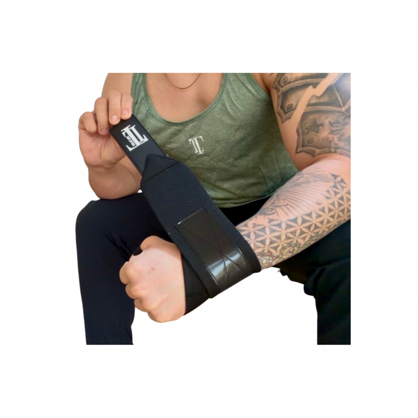 TheLifterwear™ Wrist Support Straps | Heavy-duty gym wrist wraps